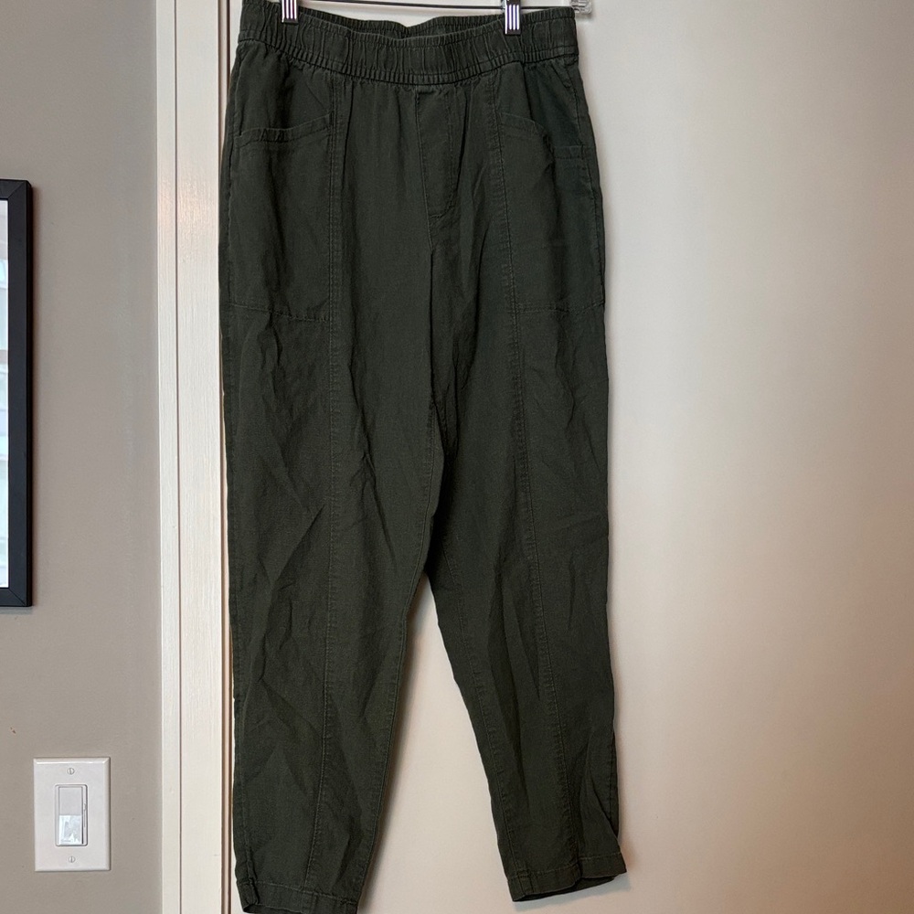 Old Navy Olive Green Utility Trousers